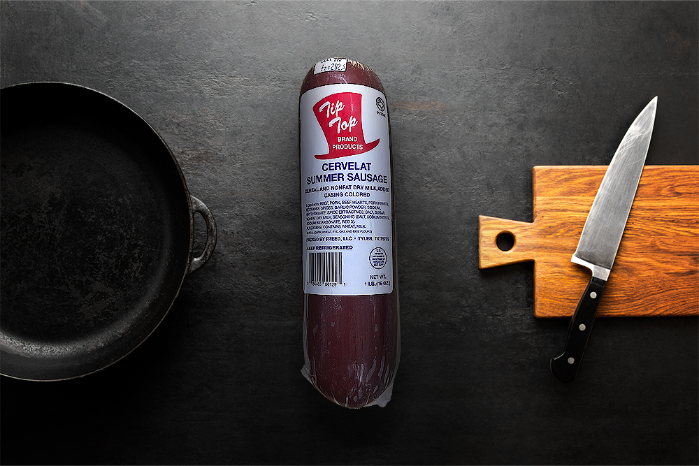 Cervelat Summer Sausage Tip Top Packing Co.