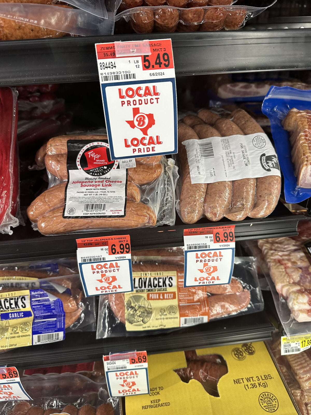 Jalapeno Cheese Sausage