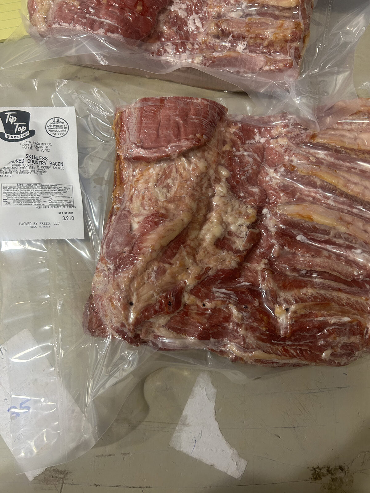 Smoked Pork Bacon